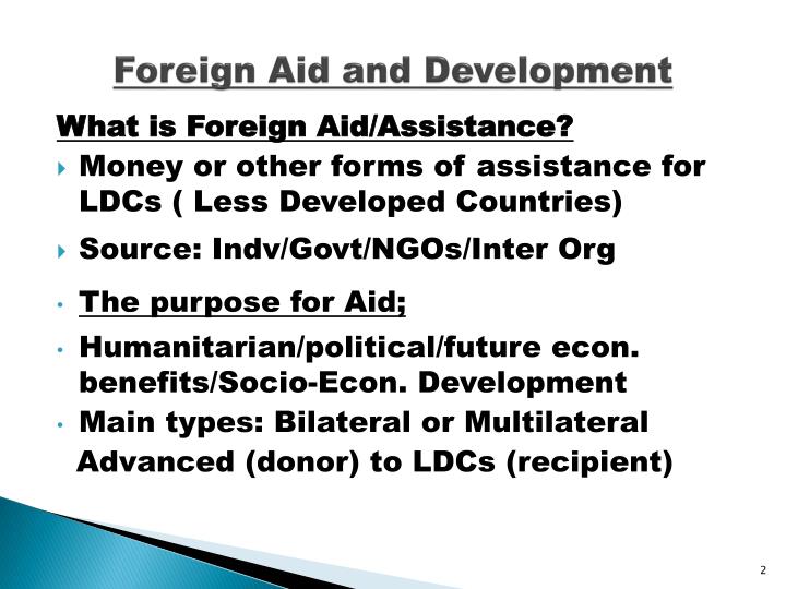 Foreign Aid Example Kit Examples Of Foreign Aid – What every American should know about US ...