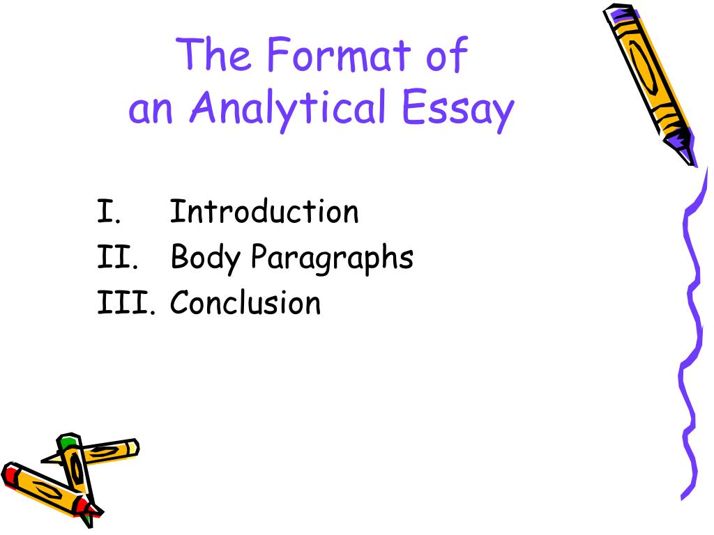 analytical essay ppt
