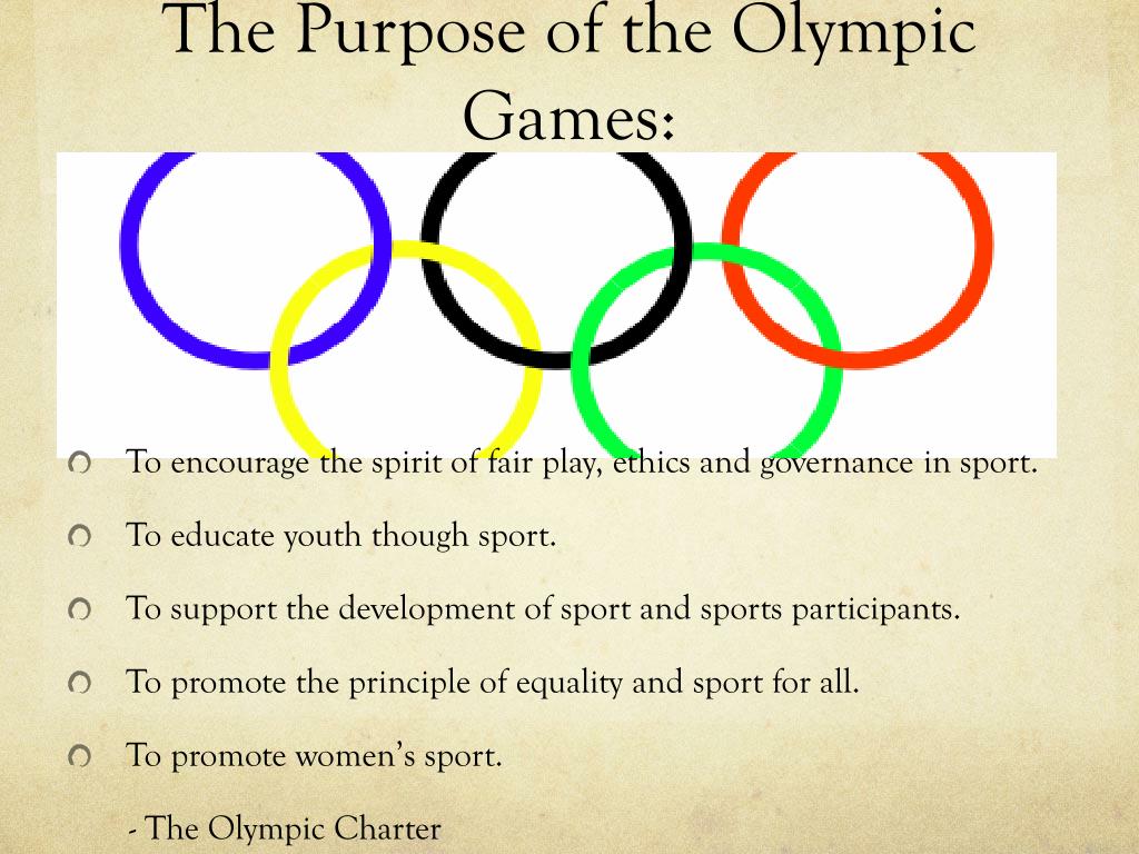 presentation about olympic games