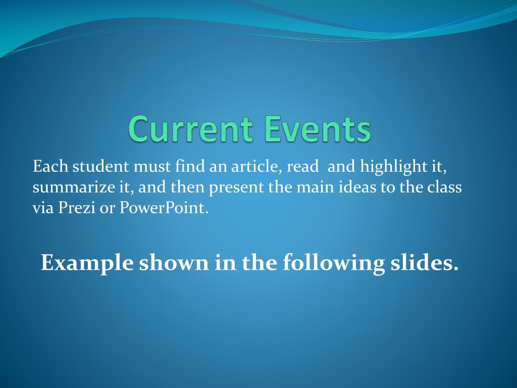 PPT Health Current Events PowerPoint Presentation, free download ID