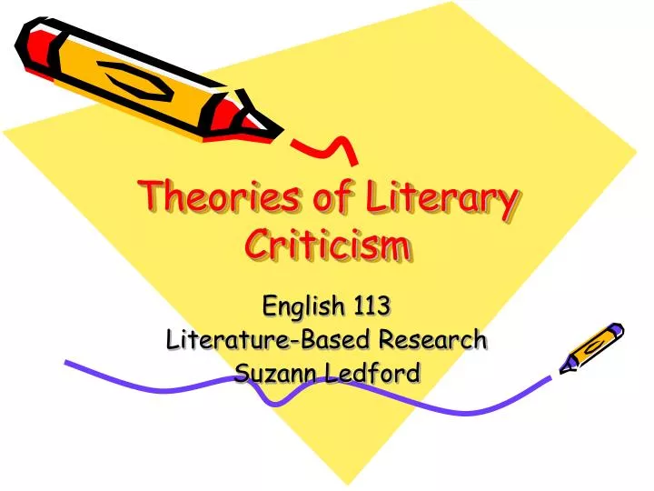literary criticism presentation