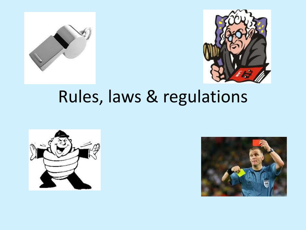 presentation on rules and regulations