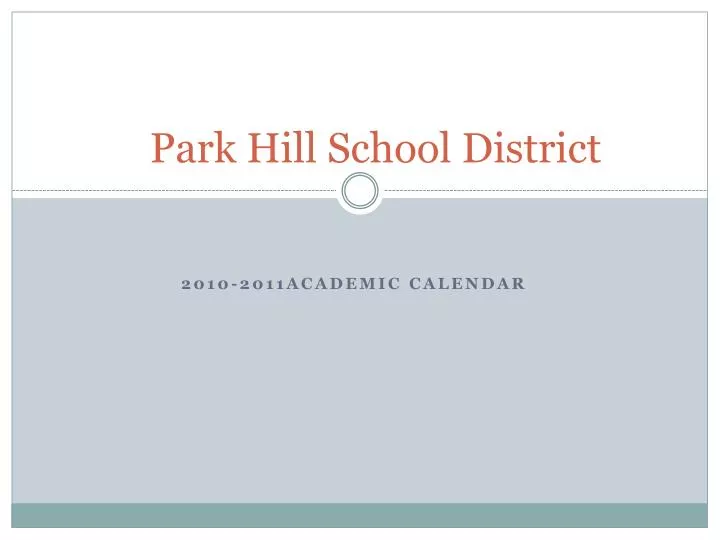 PPT Park Hill School District PowerPoint Presentation, free download