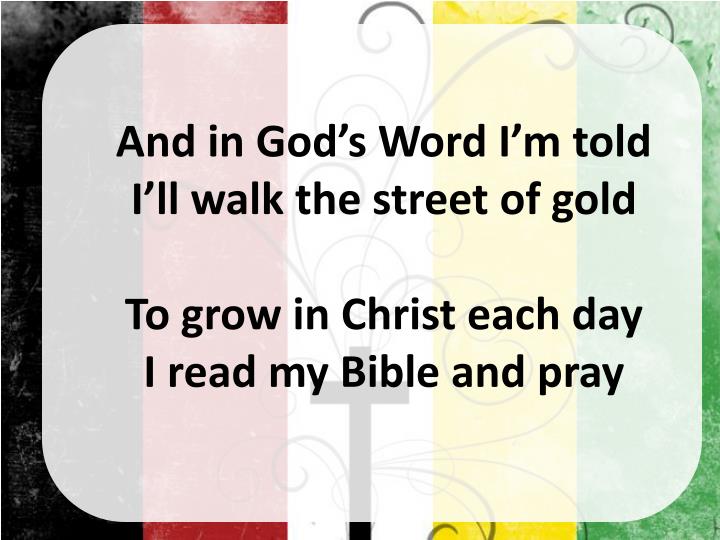 PPT  The Wordless Book Song PowerPoint Presentation  ID2445369