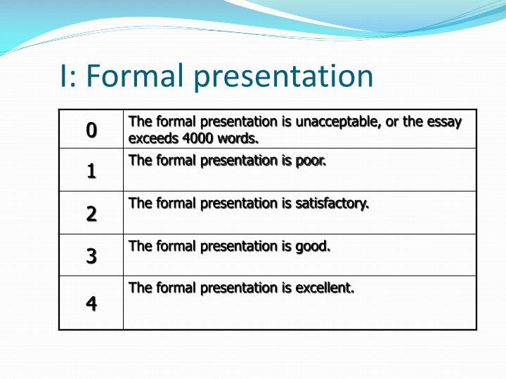 Extended essay powerpoint