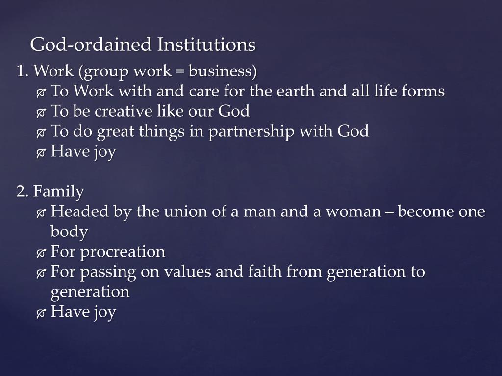 What Is The Creation Mandate What Is The Creation Mandate