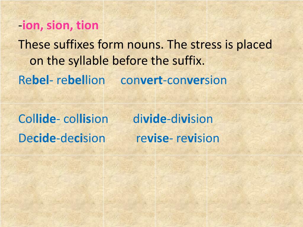 Слова с суффиксом tion. Sion суффикс в английском. Суффикс ion. Суффикс ion ation tion Sion ssion. Ion суффикс в английском.