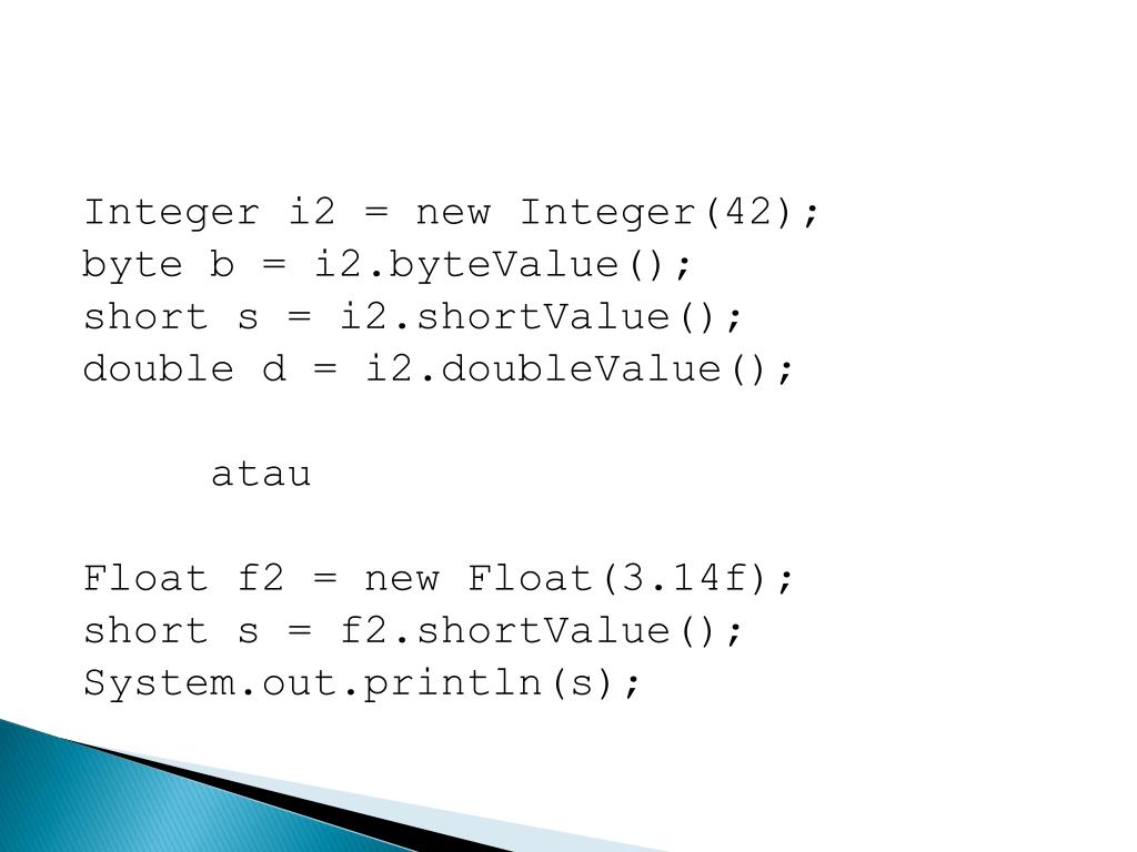 A[I] New Float[n]. New int 0