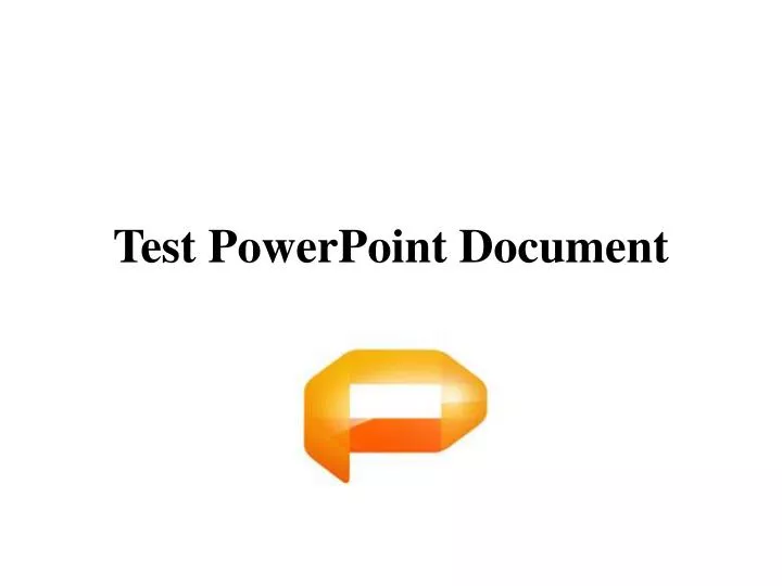 test powerpoint document n.
