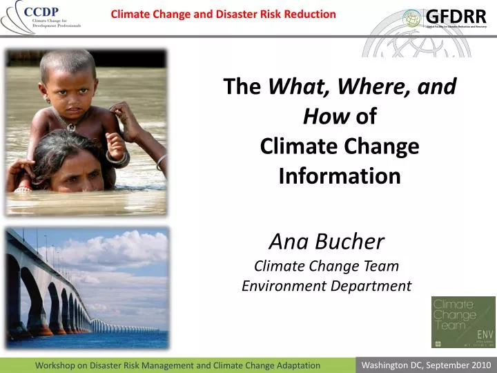 climate change and disaster risk reduction This paper reviews how the fields of disaster risk reduction (drr) and climate change adaptation (cca) have contributed to the understanding of how cities’ are responding to climate change risks and hazards. climate change and disaster risk reduction This paper reviews how the fields of disaster risk reduction (drr) and climate change adaptation (cca) have contributed to the understanding of how cities’ are responding to climate change risks and hazards.