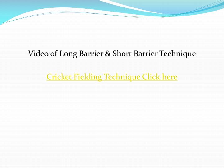 PPT - The Game Of Cricket PowerPoint Presentation - ID:2449827