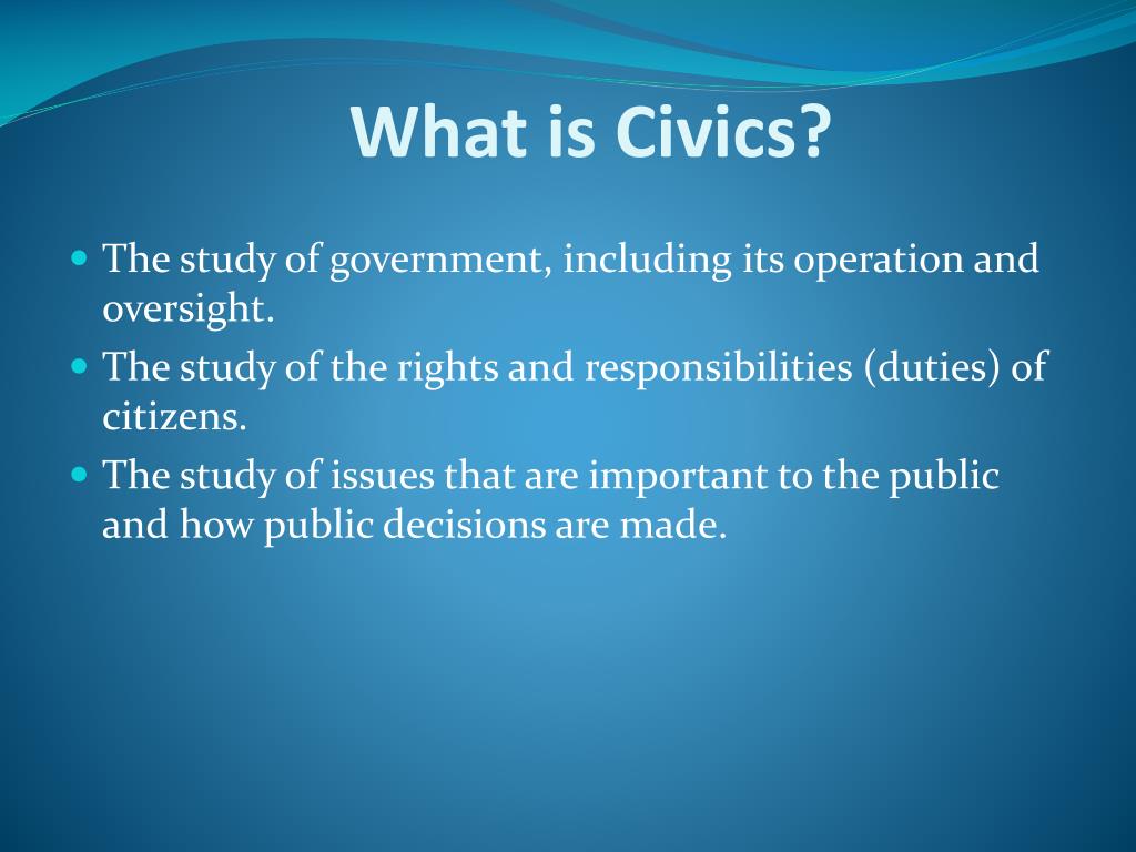 what does case study mean in civics