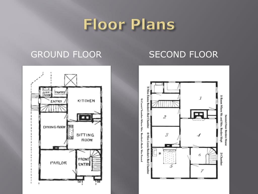 Lizzie Borden House Floor Plans