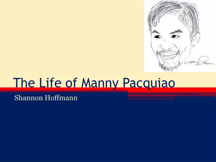 manny pacquiao biography summary