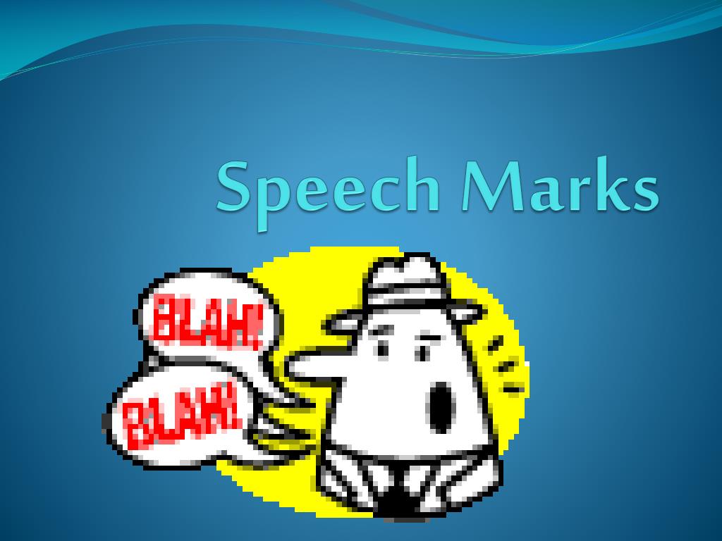 speech marks powerpoint presentation