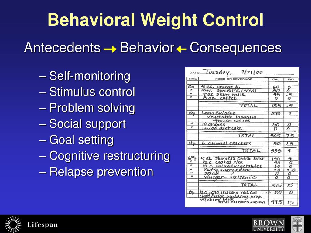 PPT - Modifying Obesogenic Homes: Impact on Weight Maintenance ...