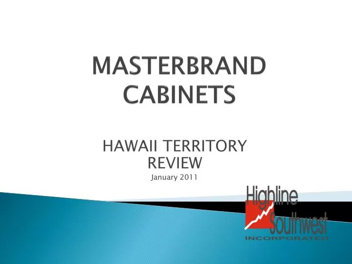 Ppt Masterbrand Cabinets Powerpoint Presentation Free Download