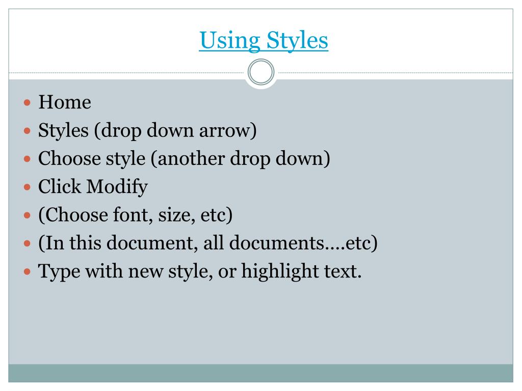 Ppt advanced microsoft word features powerpoint presentation free