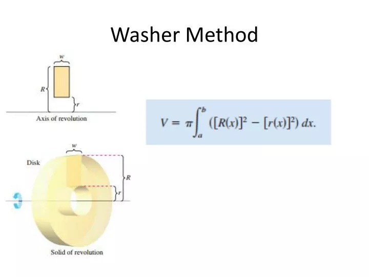 washer method n.