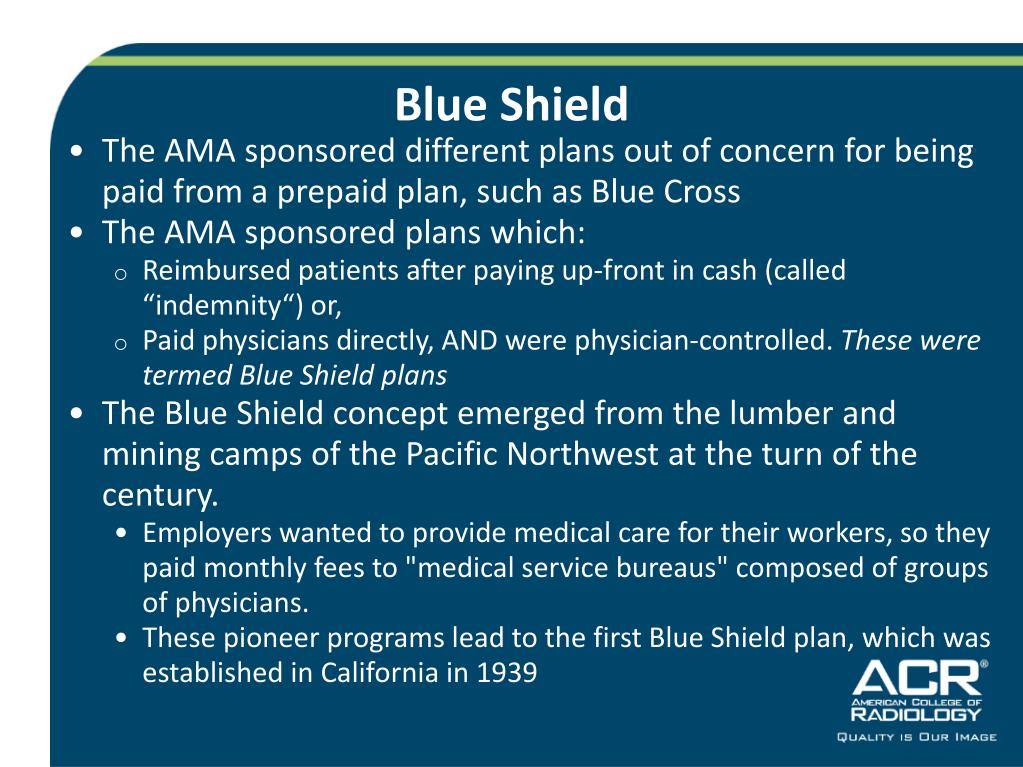 PPT - The Formation of Blue Cross and Blue Shield PowerPoint