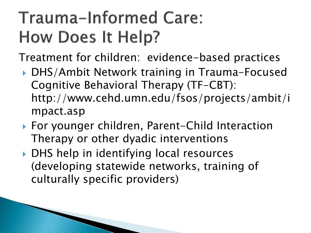 PPT - Stress, Trauma and Resilience: Trauma Informed Care Minnesota ...
