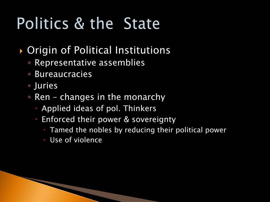 PPT - Economic and Political Organization of Renaissance Society ...