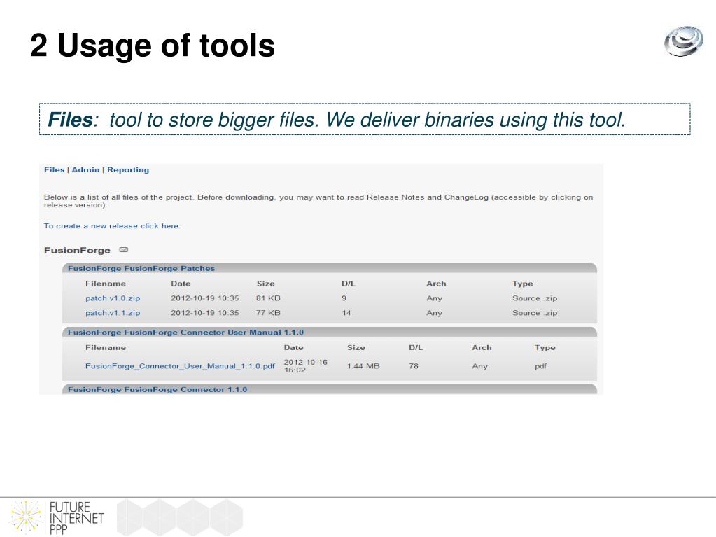 Furow Software Tutorial PPT - Leveraging FusionForge for Collaborative Development in FI-WARE ...