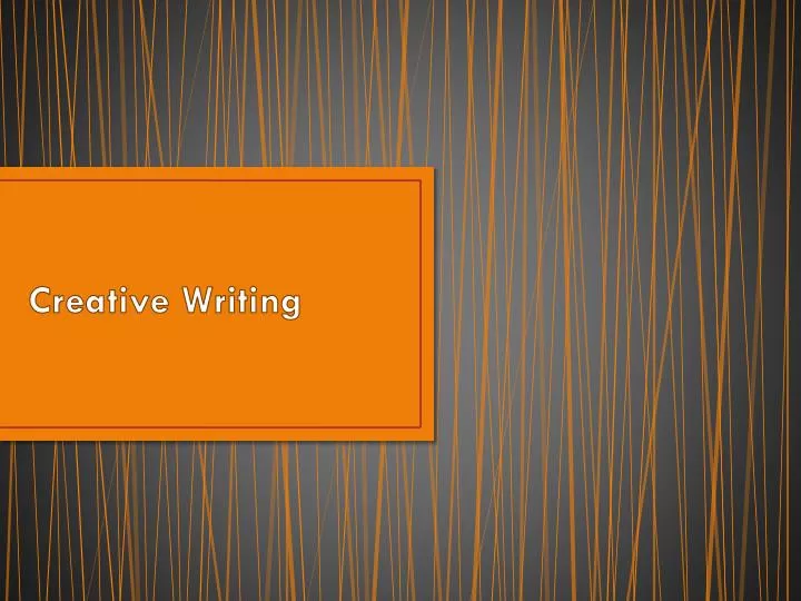creative writing n.