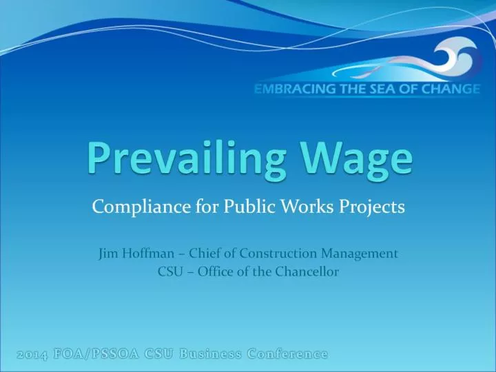 prevailing wage n.