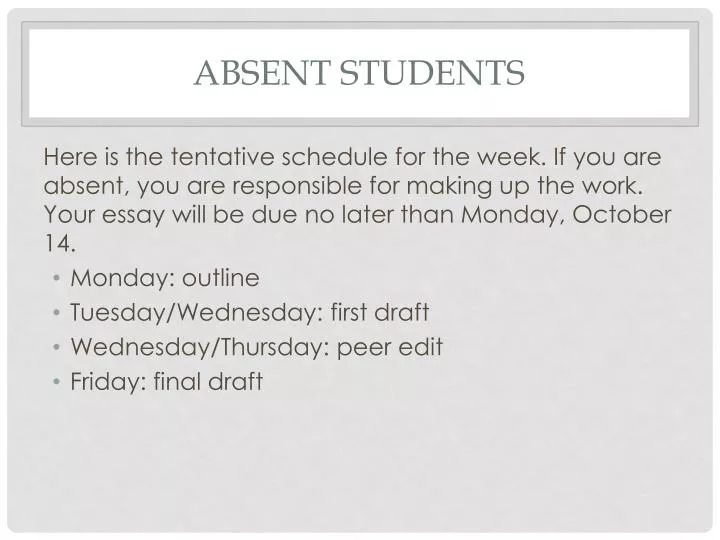 absent students n.