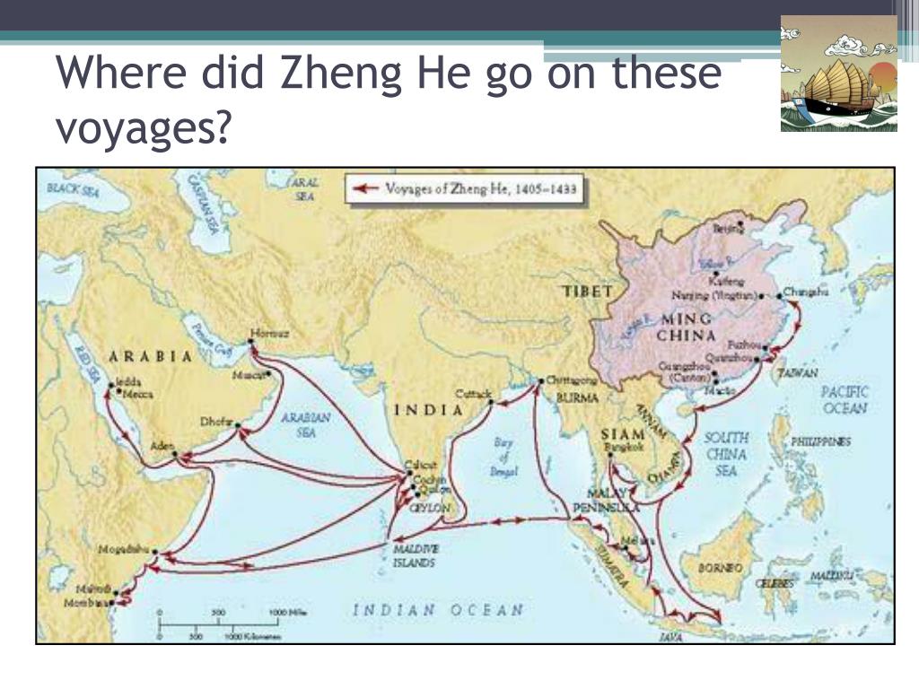 why did zheng he make his voyages