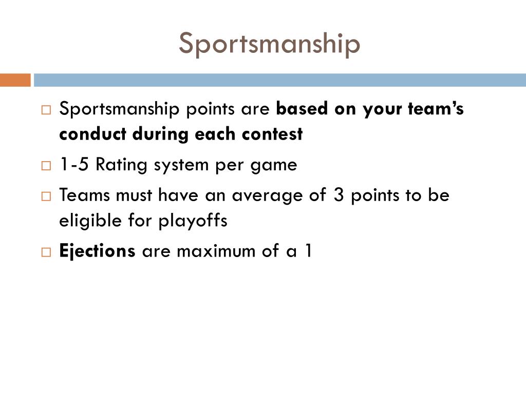 PPT Intramural Sports Volleyball Captain’s Meeting PowerPoint