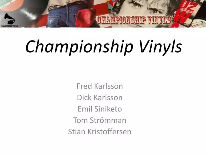 championship vinyls n.