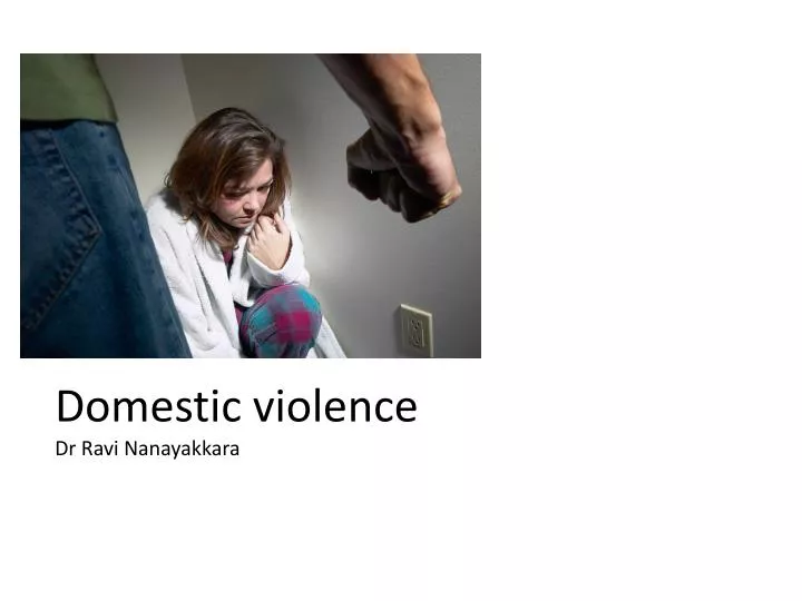 domestic violence dr ravi nanayakkara n.