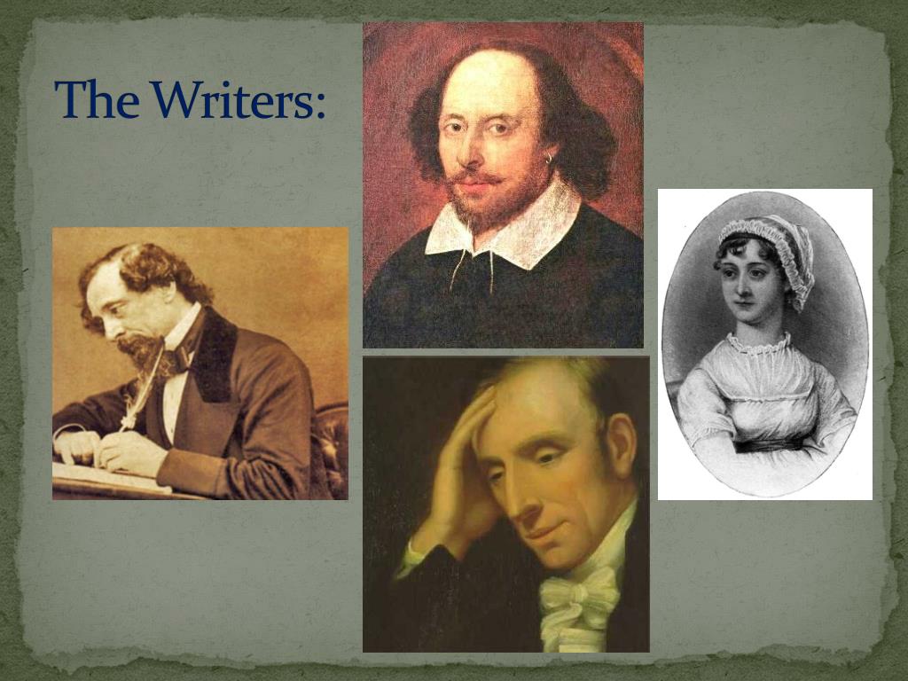 famous english writers essay
