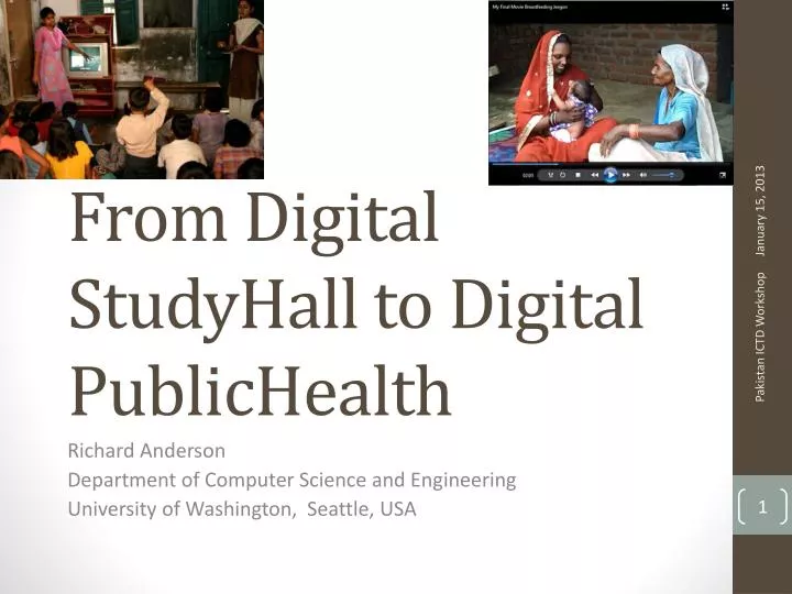 from digital studyhall to digital publichealth n.