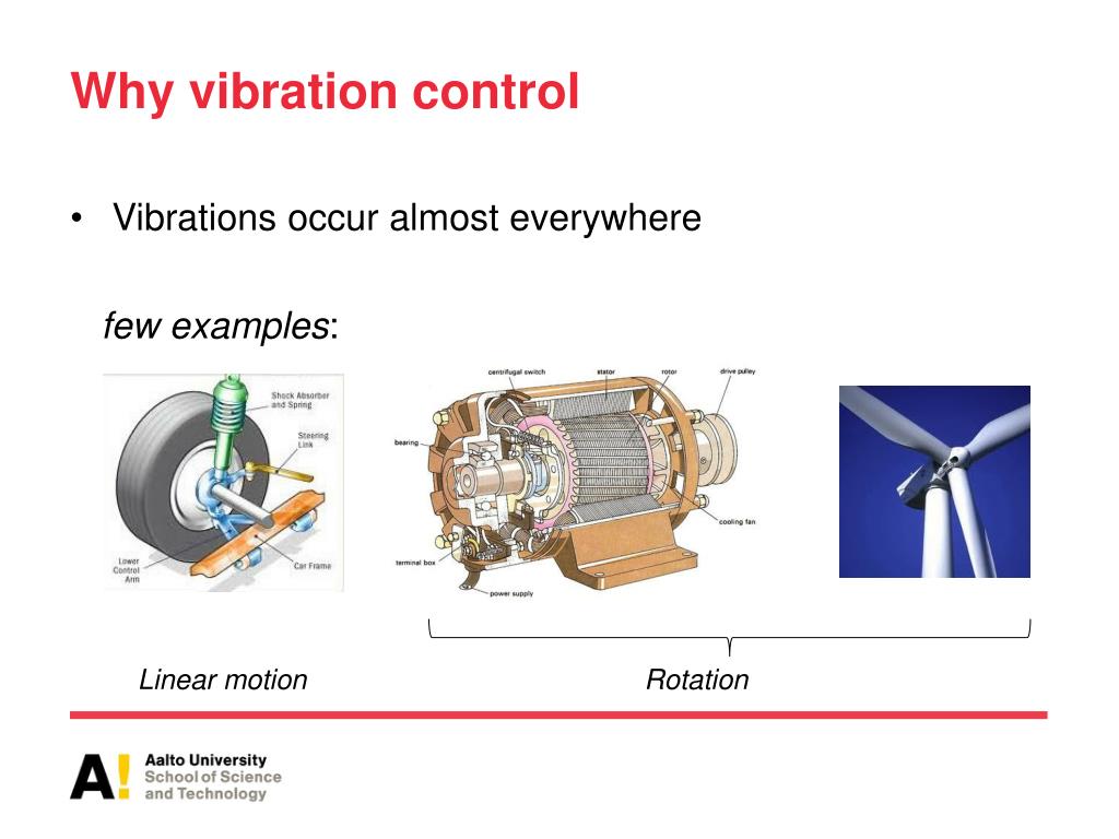 Vibrator controlled