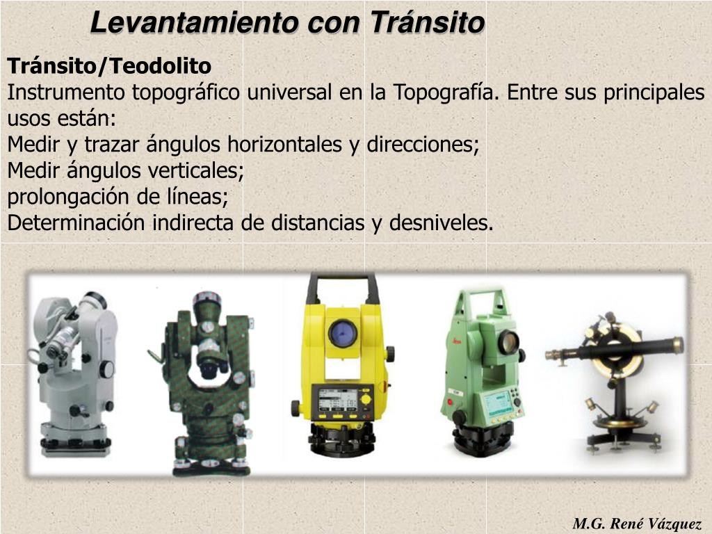 PPT - Levantamiento con Tránsito PowerPoint Presentation, free download -  ID:2462812