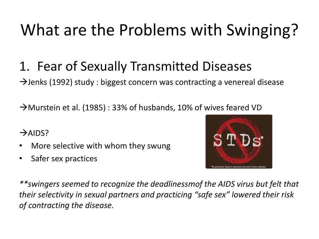 are swingers concerned about diseases