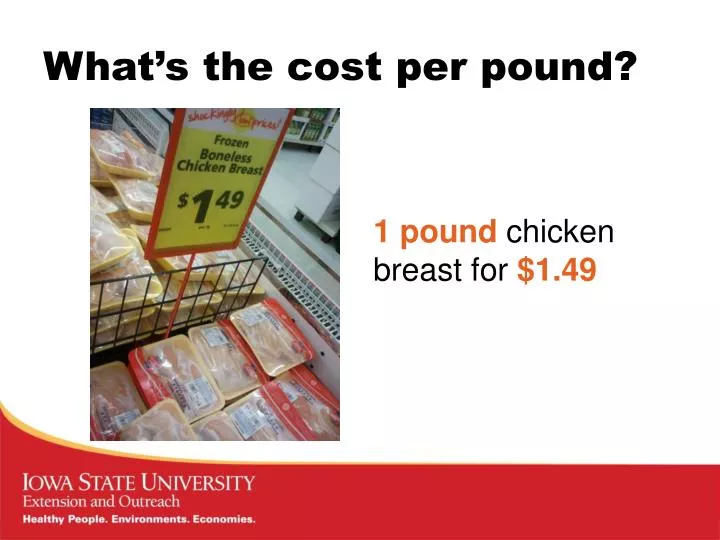 PPT What’s the cost per pound? PowerPoint Presentation, free download
