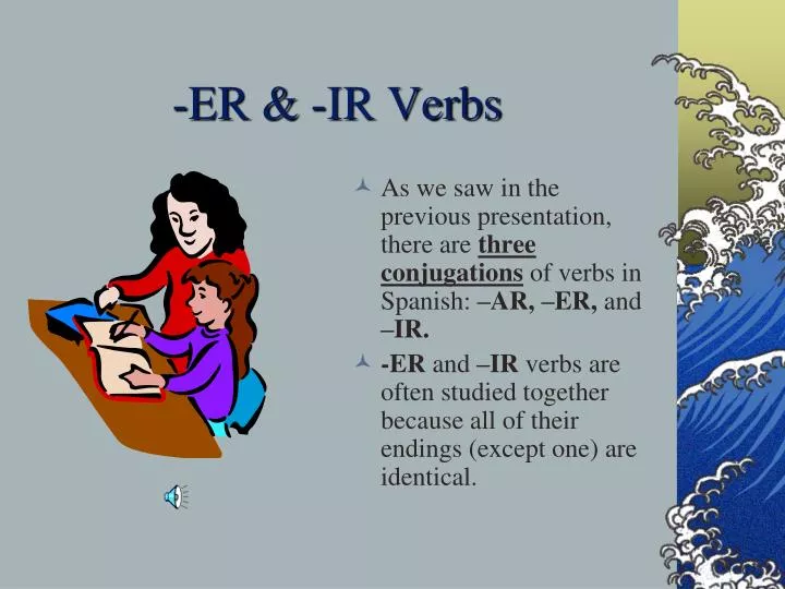 er and ir verbs