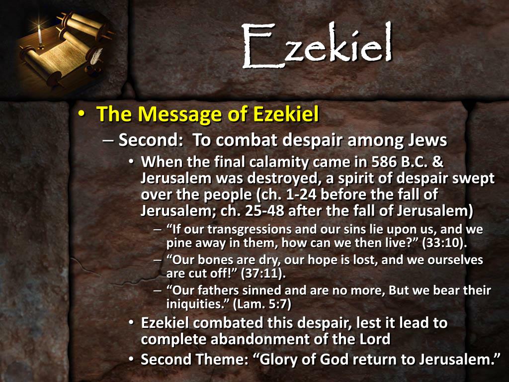 PPT Ezekiel PowerPoint Presentation Free Download ID 2464338