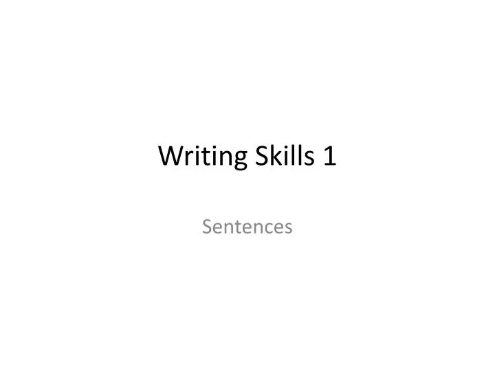 writing skills part 1 Test 1: writing skills, part i tests of general educational development directions the writing skills test is intended to measure your ability to use clear and. writing skills part 1 Test 1: writing skills, part i tests of general educational development directions the writing skills test is intended to measure your ability to use clear and.
