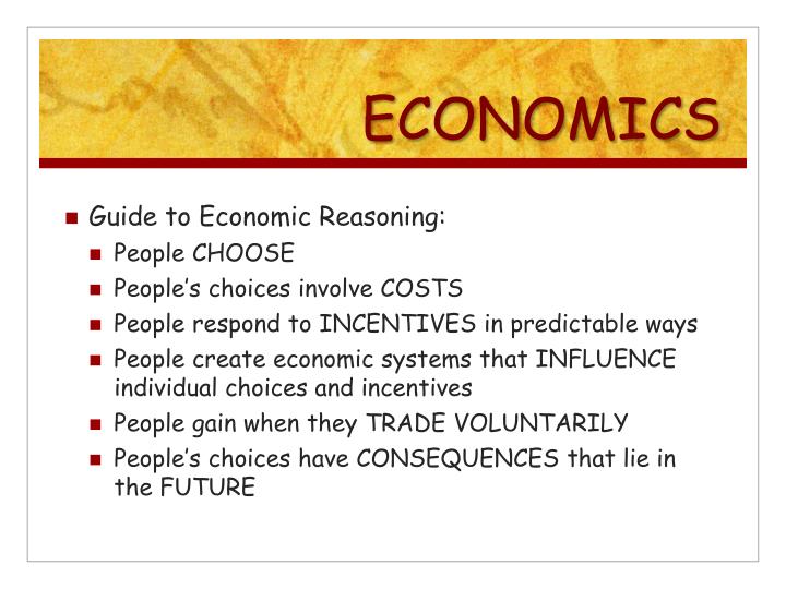 who defined economics as a science of scarcity and choice