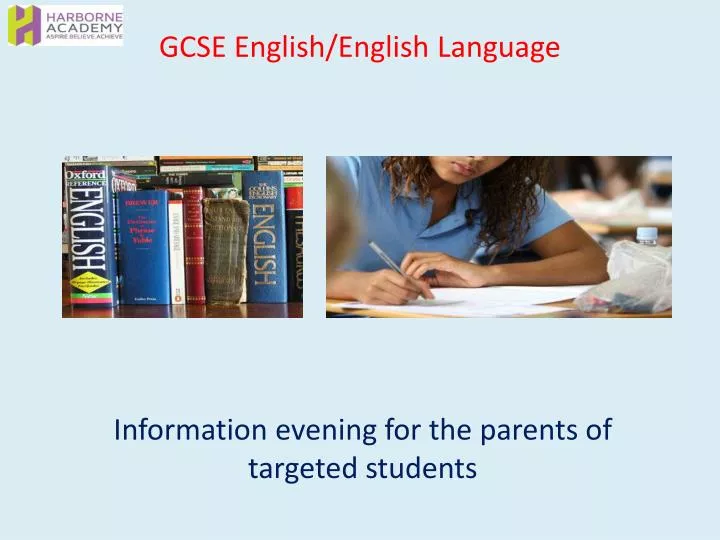 gcse english presentation examples