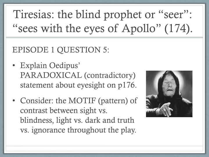 the blind prophet in oedipus the blind prophet in oedipus