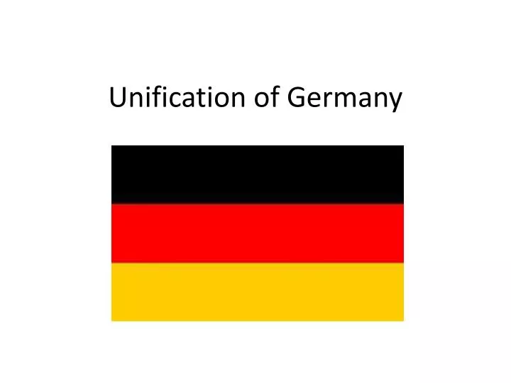 unification of germany n.