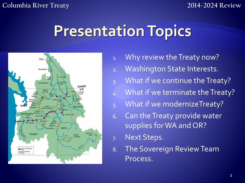 Ppt Columbia River Treaty 20142024 Review Powerpoint Presentation