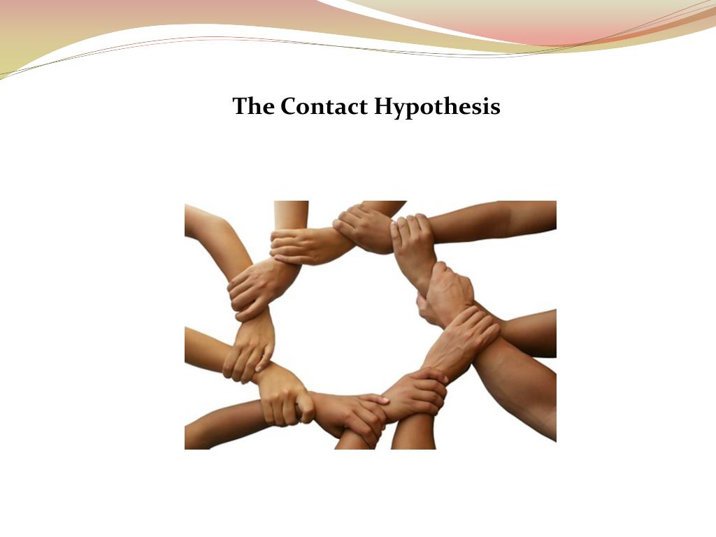 contact hypothesis psychology examples