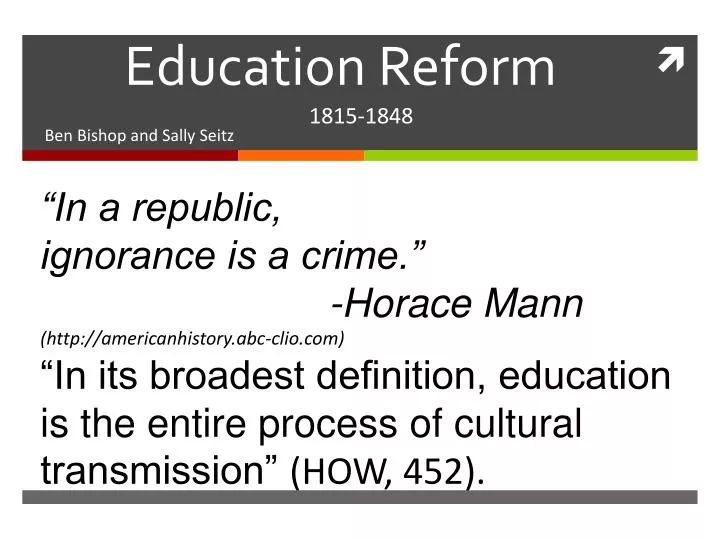 education reform essay topics